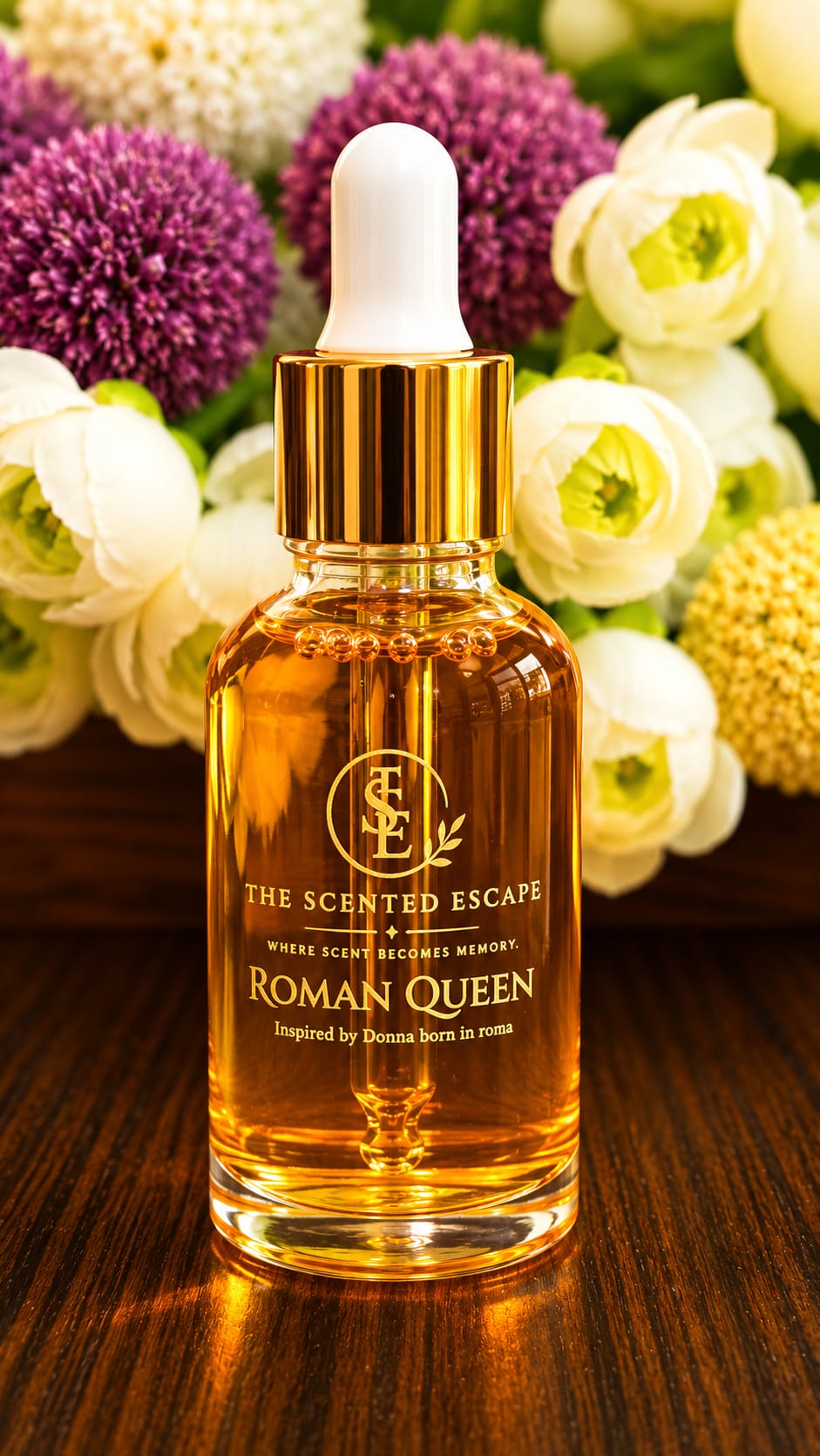 Roman Queen luxury perfume oil by The Scented Escape