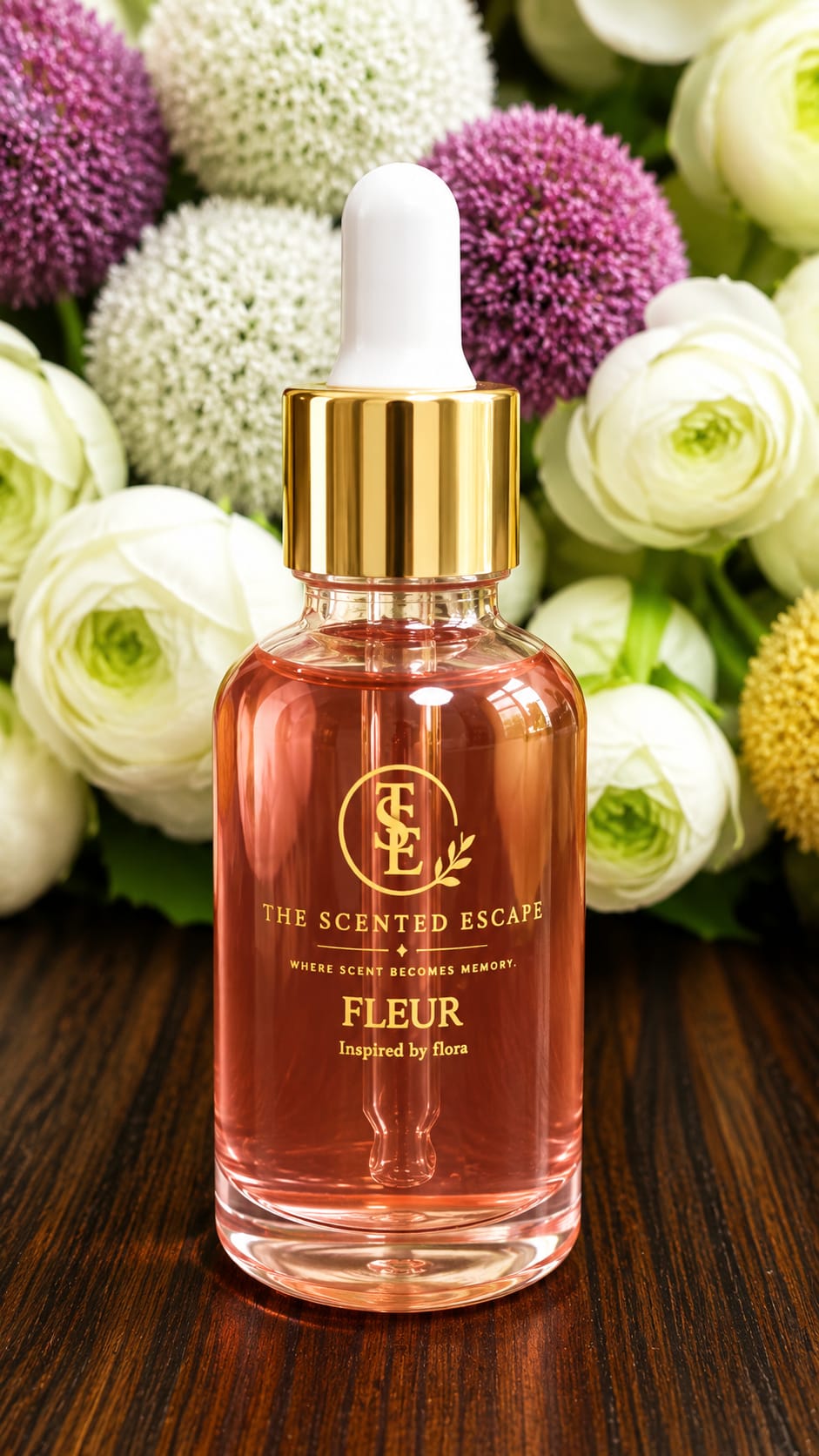Fleur luxury perfume oil by The Scented Escape