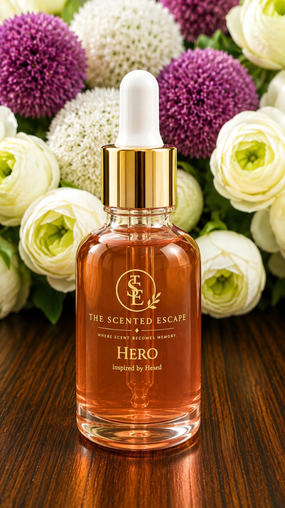 Hero luxury perfume oil by The Scented Escape
