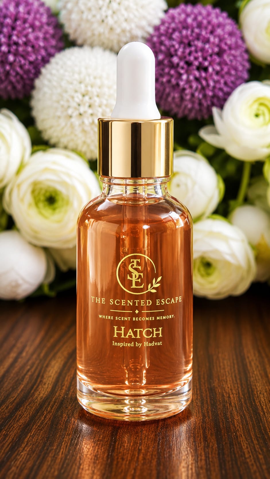 Hatch luxury perfume oil by The Scented Escape