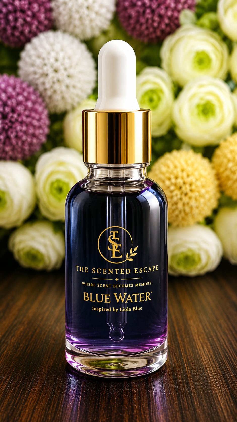 Blue Water luxury perfume oil by The Scented Escape