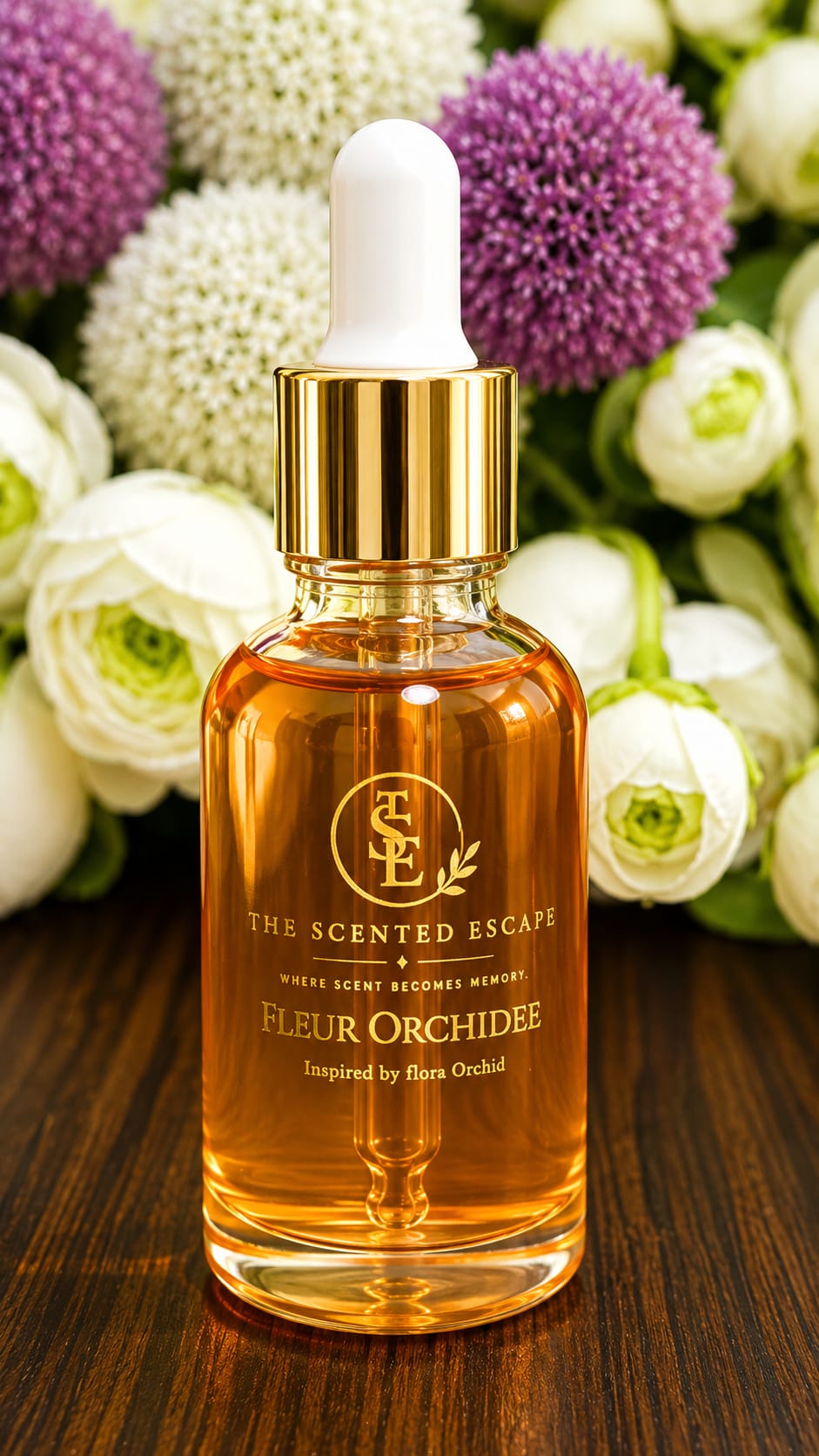 Fleur Orchidee luxury perfume oil by The Scented Escape