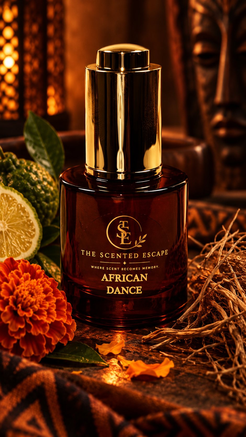 African Dance luxury perfume oil by The Scented Escape