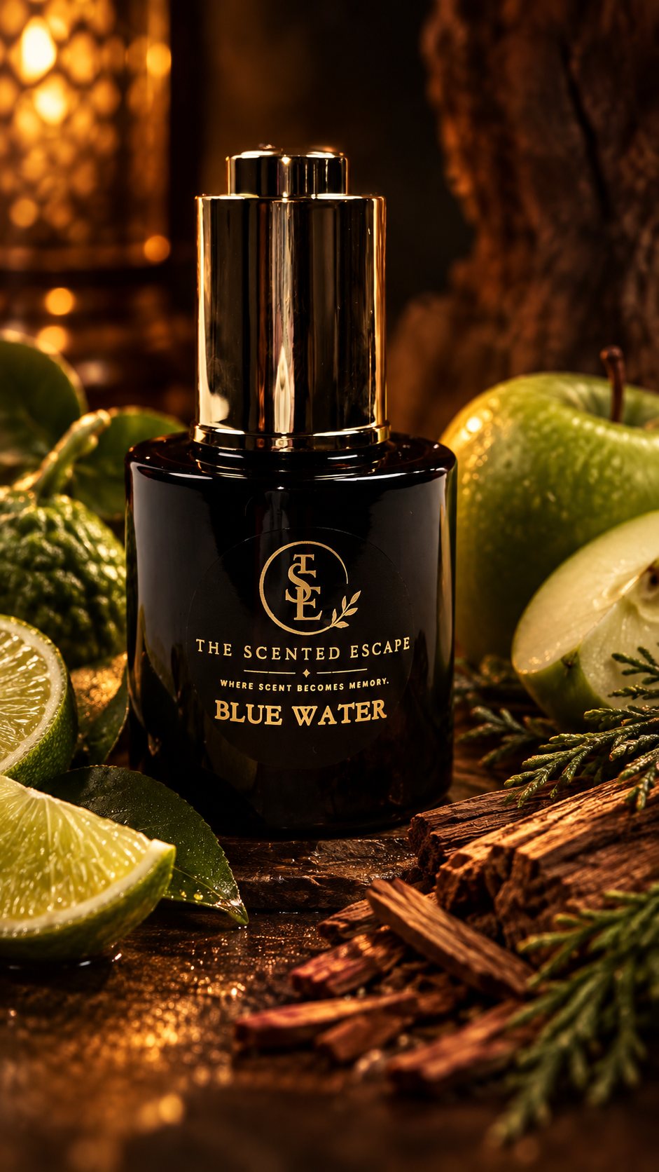 Blue Water luxury perfume oil by The Scented Escape