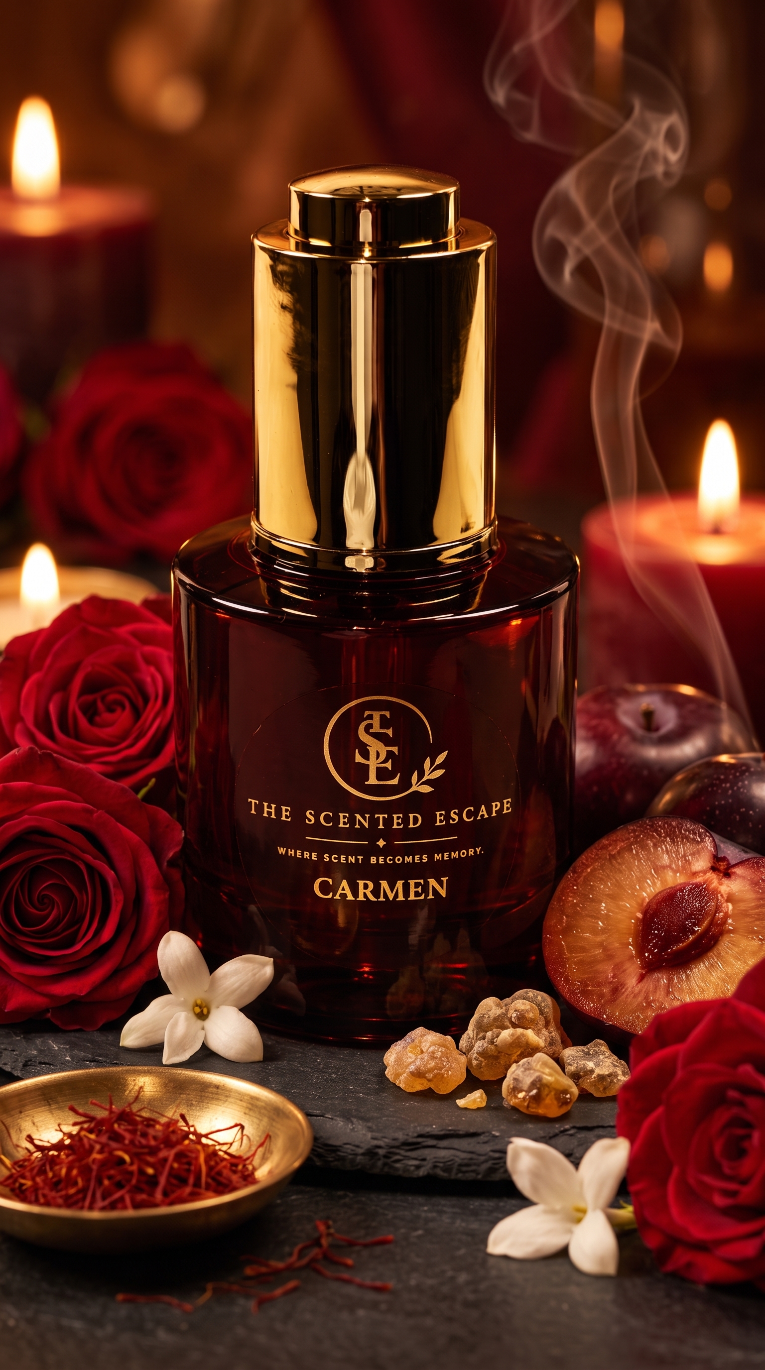 Carmen luxury perfume oil by The Scented Escape