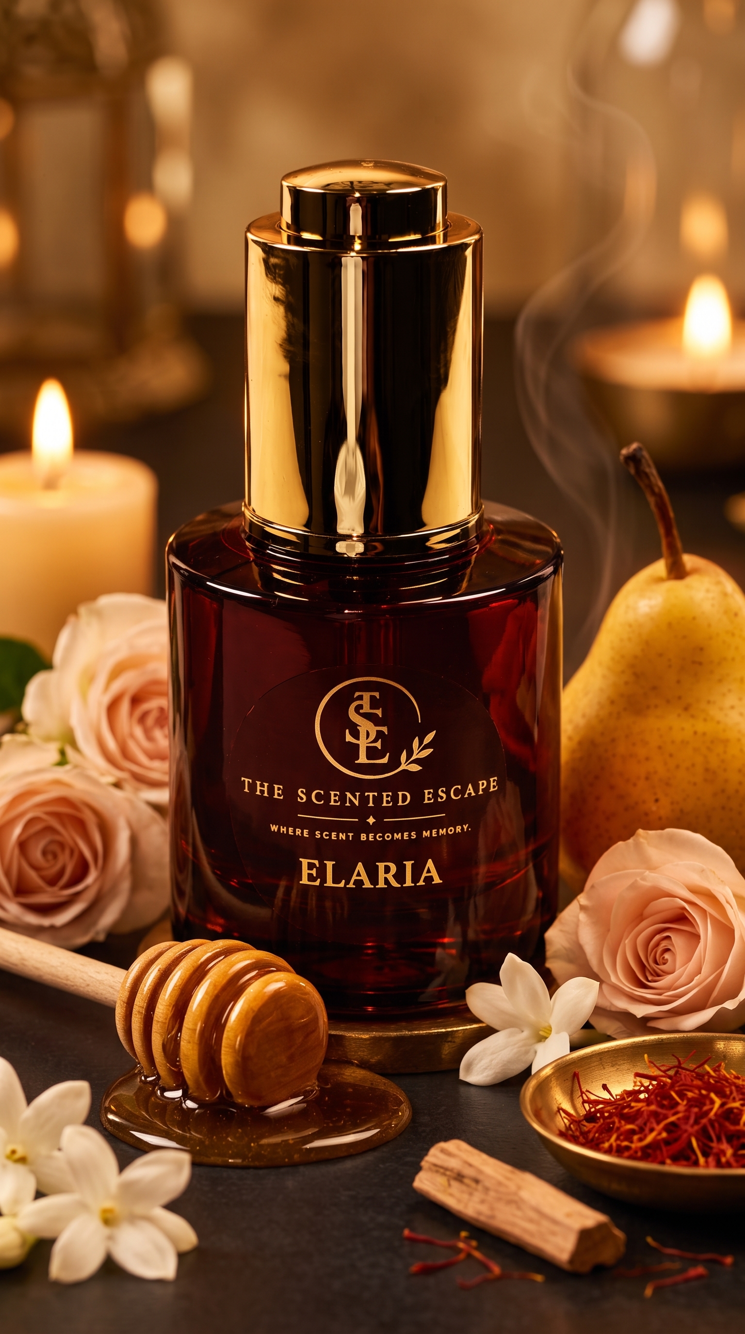Elaria luxury perfume oil by The Scented Escape