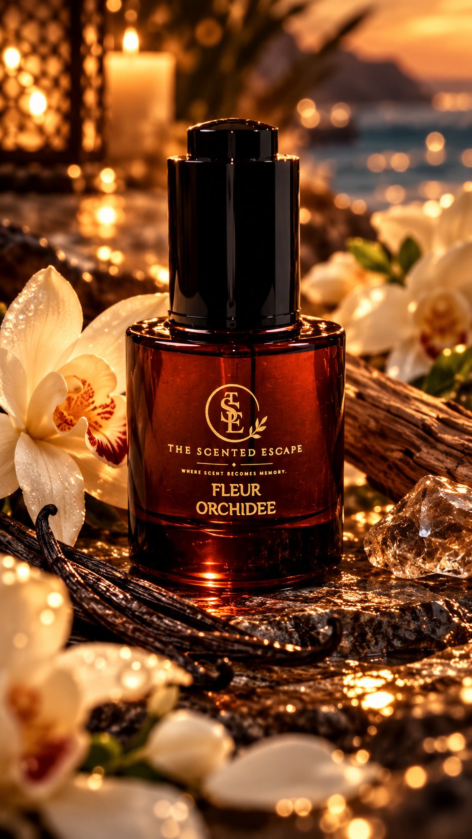 Fleur Orchidee luxury perfume oil by The Scented Escape