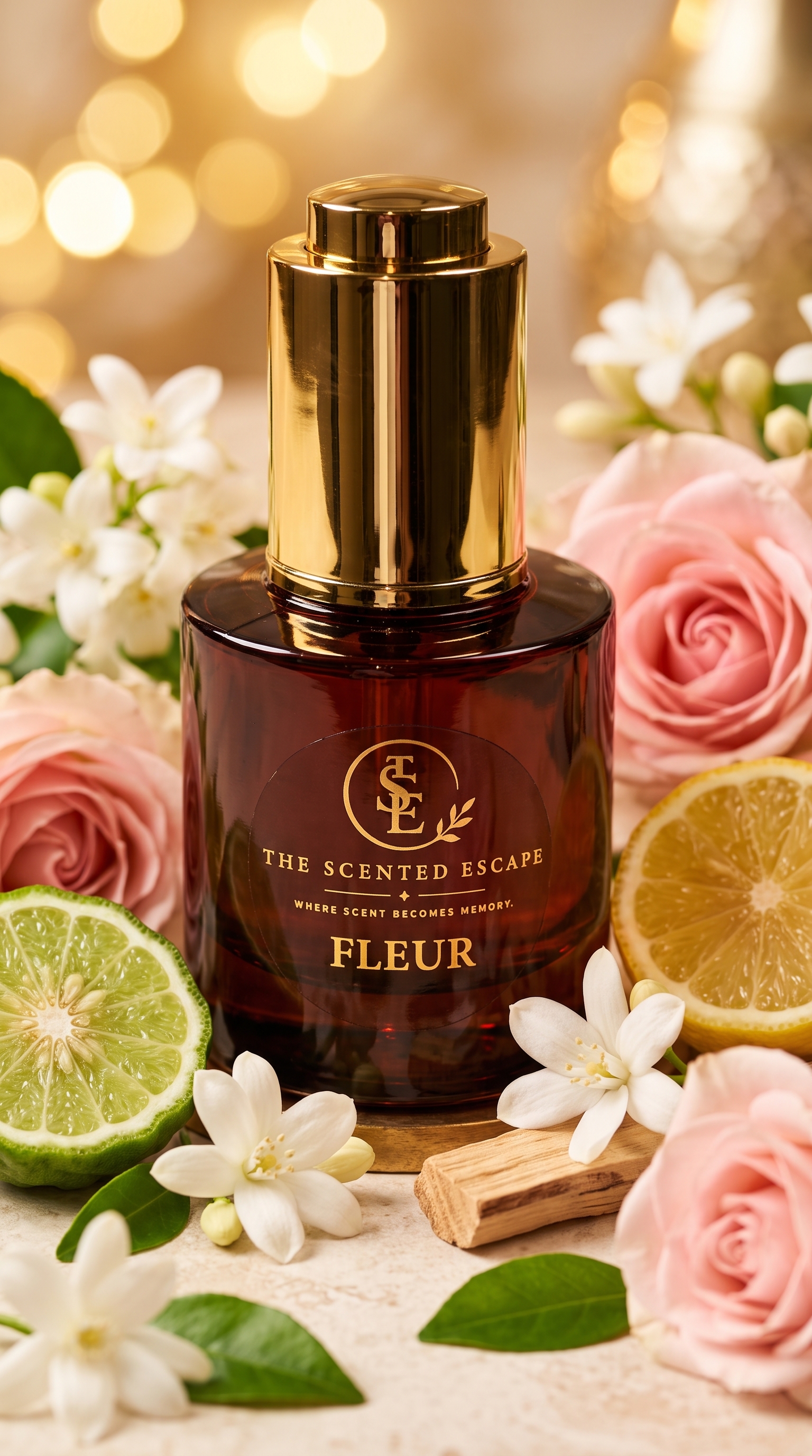 Fleur luxury perfume oil by The Scented Escape