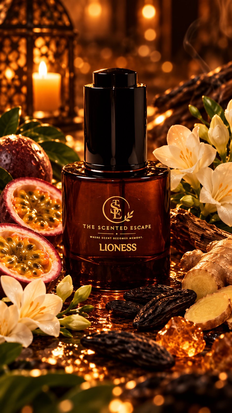 Lioness luxury perfume oil by The Scented Escape