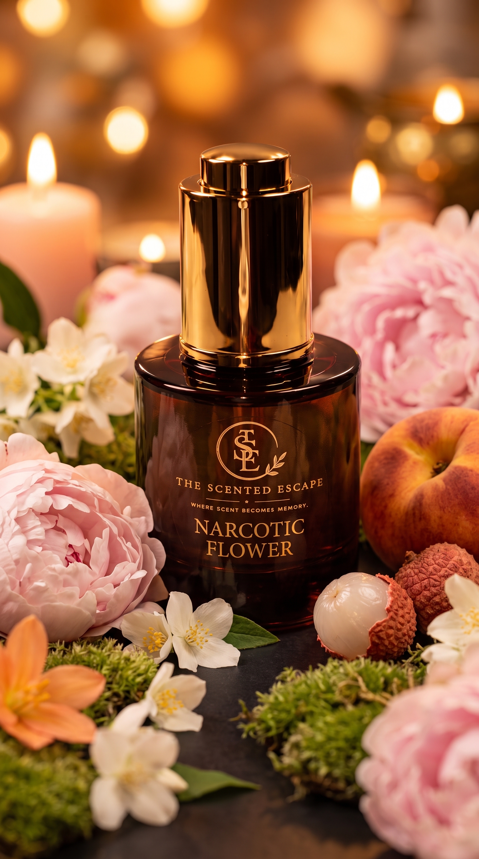 Narcotic Flower luxury perfume oil by The Scented Escape