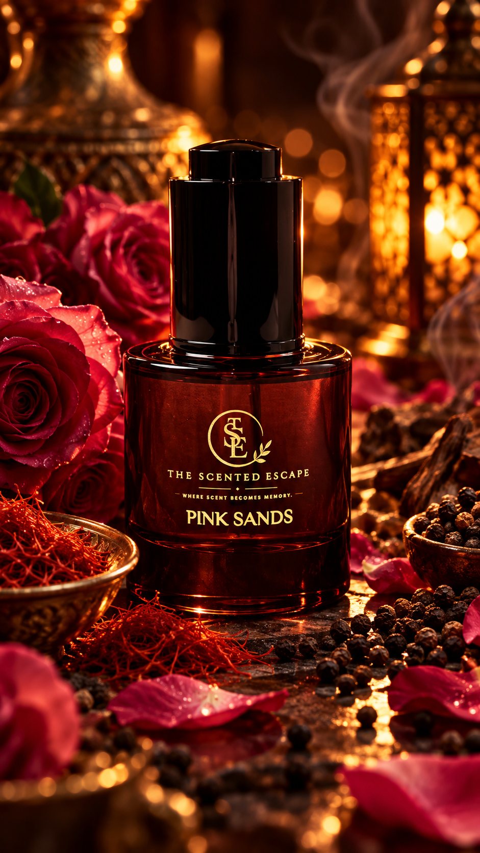 Pink Sands luxury perfume oil by The Scented Escape