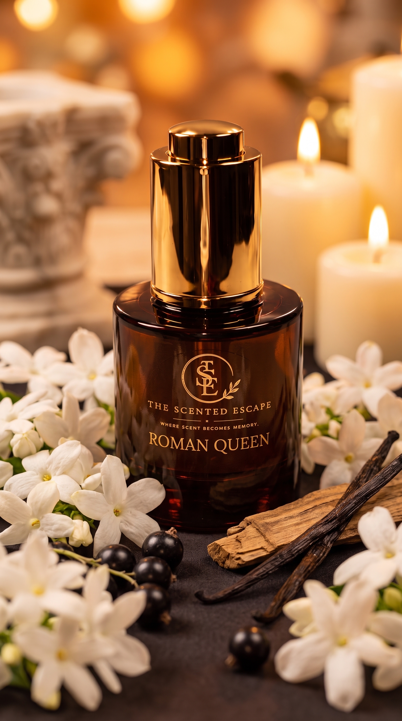 Roman Queen luxury perfume oil by The Scented Escape
