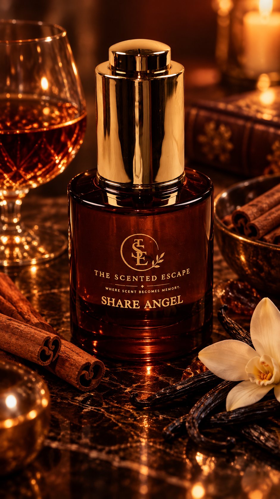 Share Angel luxury perfume oil by The Scented Escape