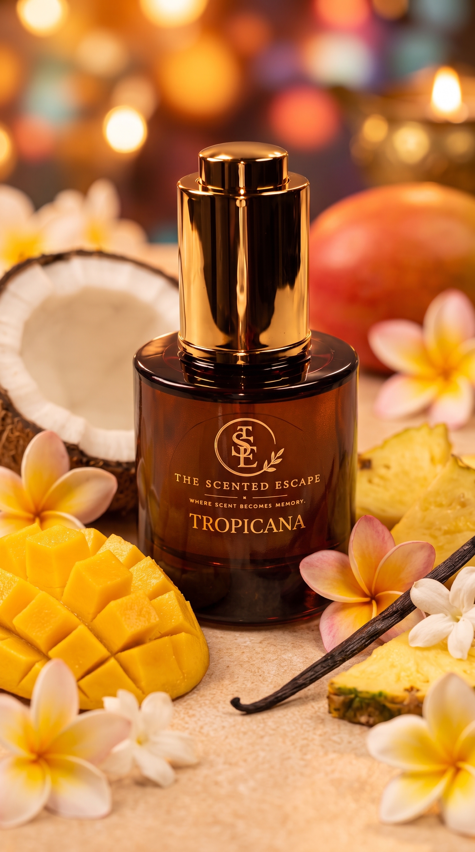 Tropicana luxury perfume oil by The Scented Escape