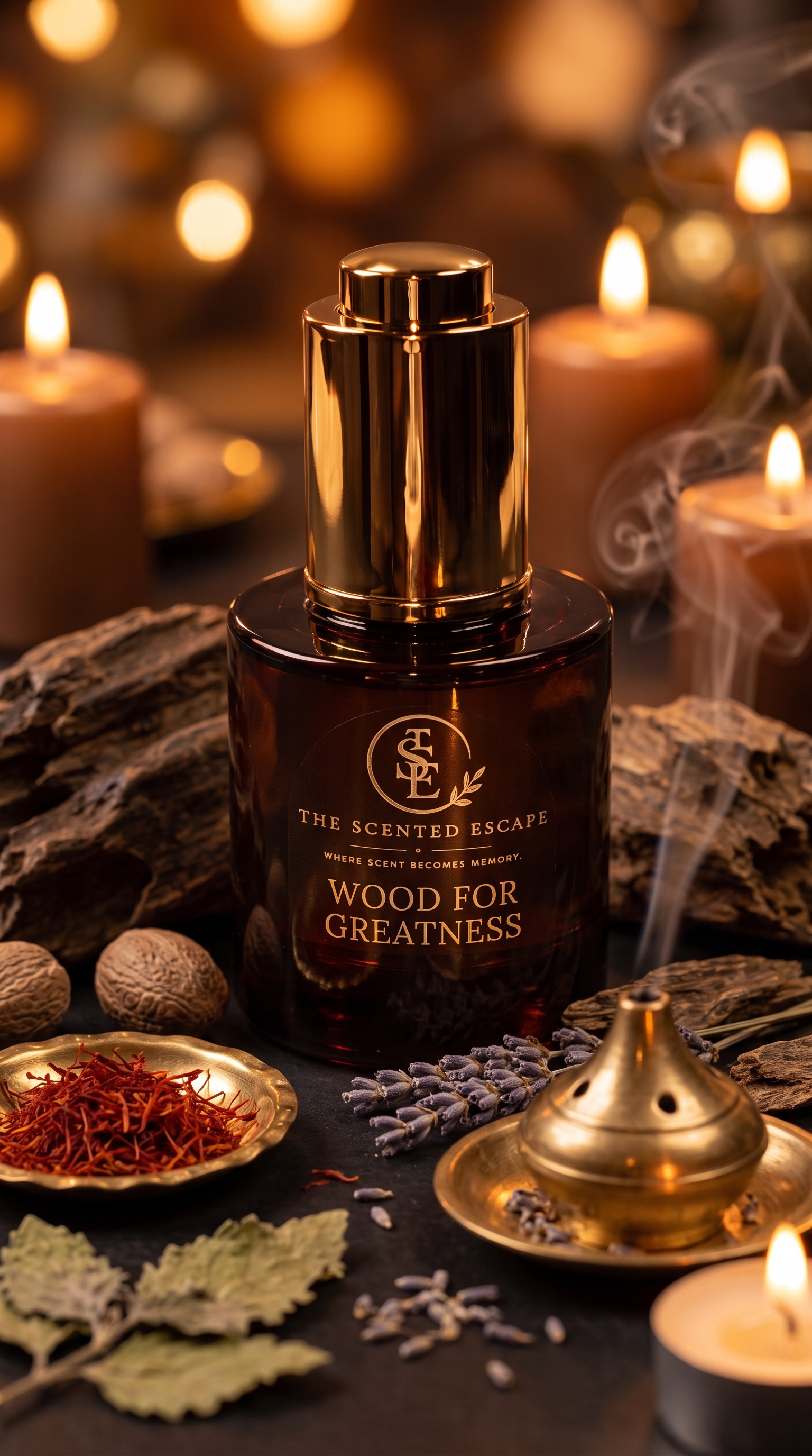 Wood for Greatness luxury perfume oil by The Scented Escape